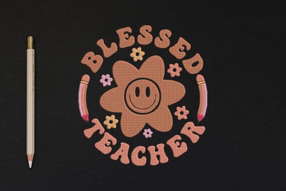 Blessed Teacher Embroidery Design Review