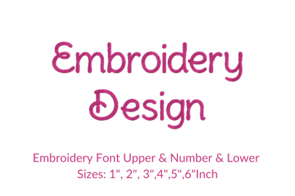 Delius Font Embroidery Design: A Smart Addition for Etsy Sellers and Craft Entrepreneurs