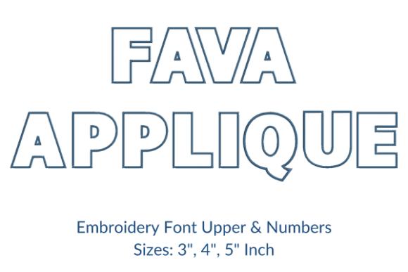 Fava Applique Font: A Seasonal Embroidery Designer’s Review for Holiday & Gift Creations