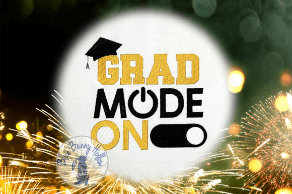 Grad Mode On: A Fresh Take on Graduation Embroidery
