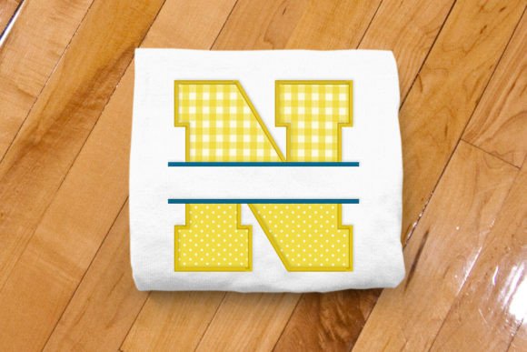 h1Varsity Letter N Split Applique Review for Real Embroidery Projects/h1