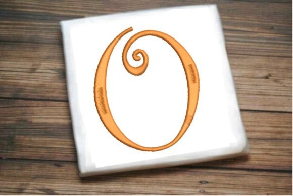 Reviewing the Beautiful Capital O Letter Monogram for Personalized Embroidery