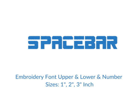 Space Bar Font: A Designer’s Review for Personalized Embroidery
