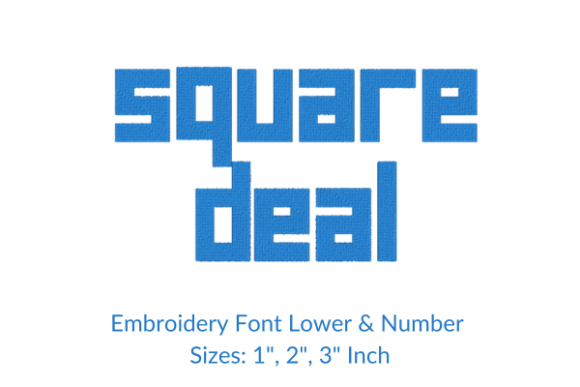 Square Deal Font Embroidery Design: A Designer’s Honest Review for Boutique Sweatshirts