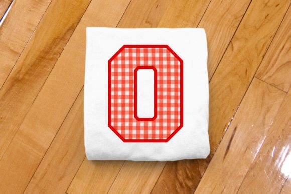 Varsity Number 0 Applique: A Seasonal Embroidery Must-Have
